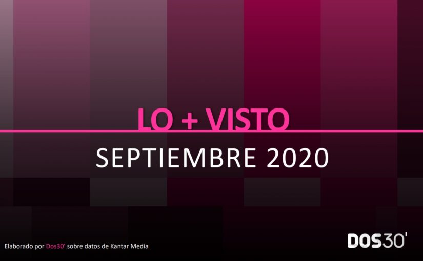 LO + VISTO SEPTIEMBRE 2020